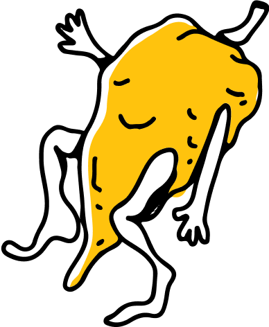 dancing pepper illustration